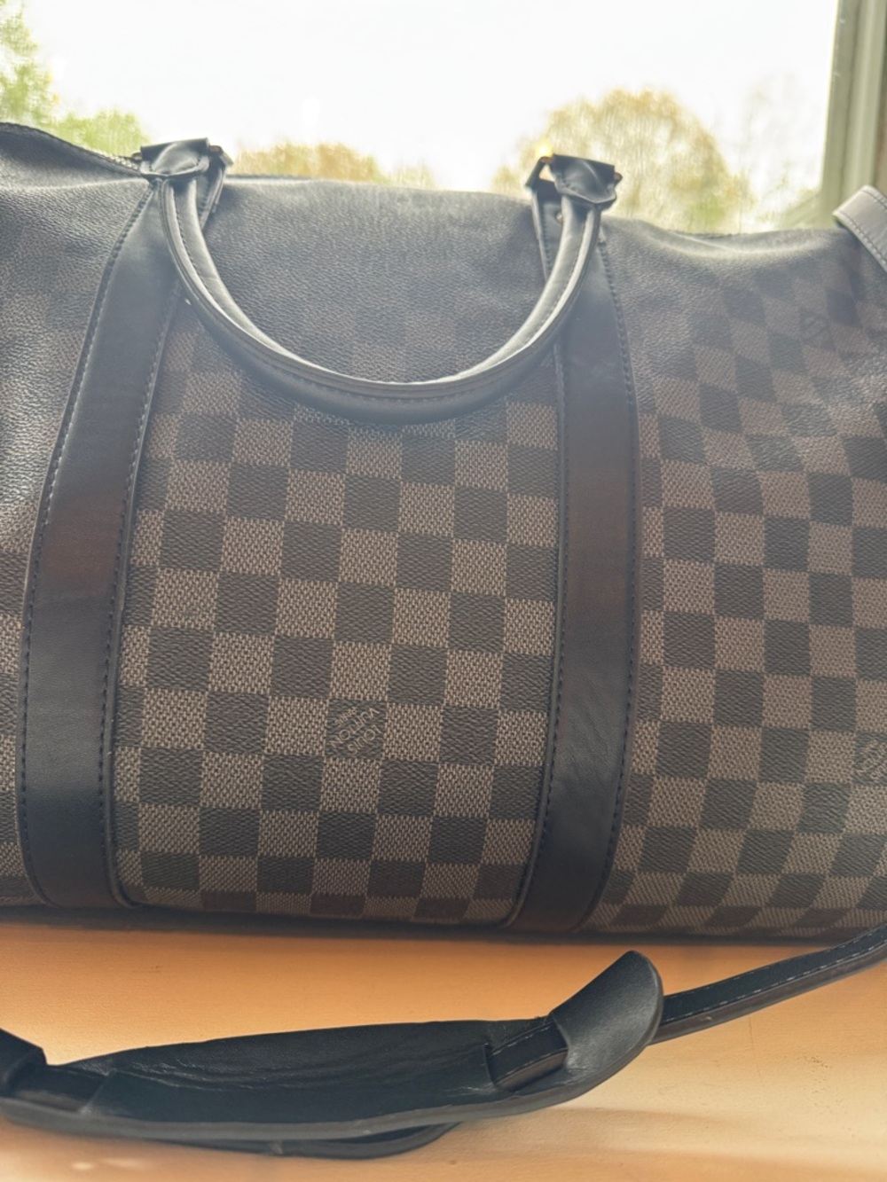 Louis Vuitton Style 🖤 55 Damier Graphite Duffel Bag 🖤 - Picture 2 of 7